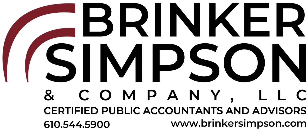BRINKER SIMPSON & COMPANY, Certified Public Accountants & Business Consultants,